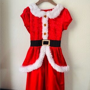 Girls Target Santa Holiday dress 6